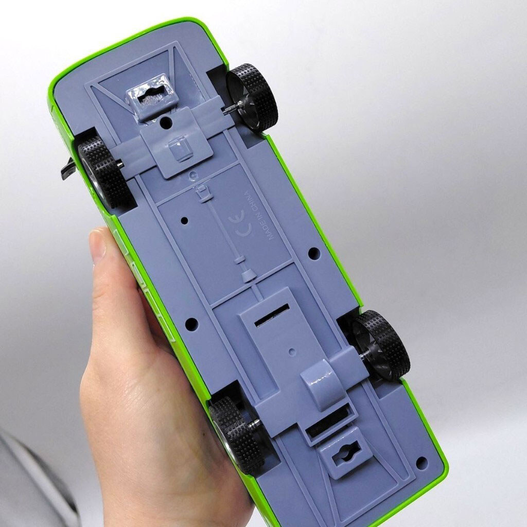 Инерционный автобус на батарейках, 19x8x8 см, Mic - № 2 Инерционный автобус на батарейках, 19x8x8 см, Mic - № 2