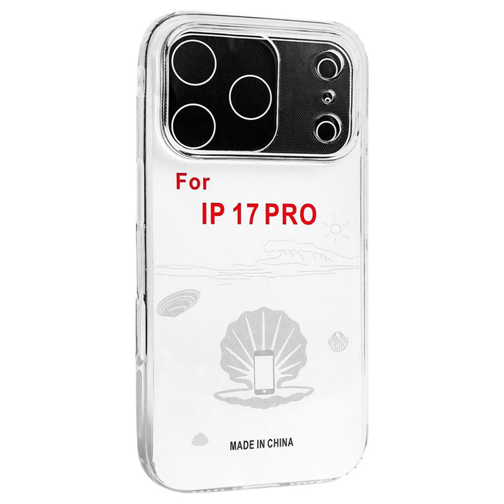 Чехол (накладка) Apple iPhone 17 Pro, KST, Прозрачный - № 3 Чехол (накладка) Apple iPhone 17 Pro, KST, Прозрачный - № 3