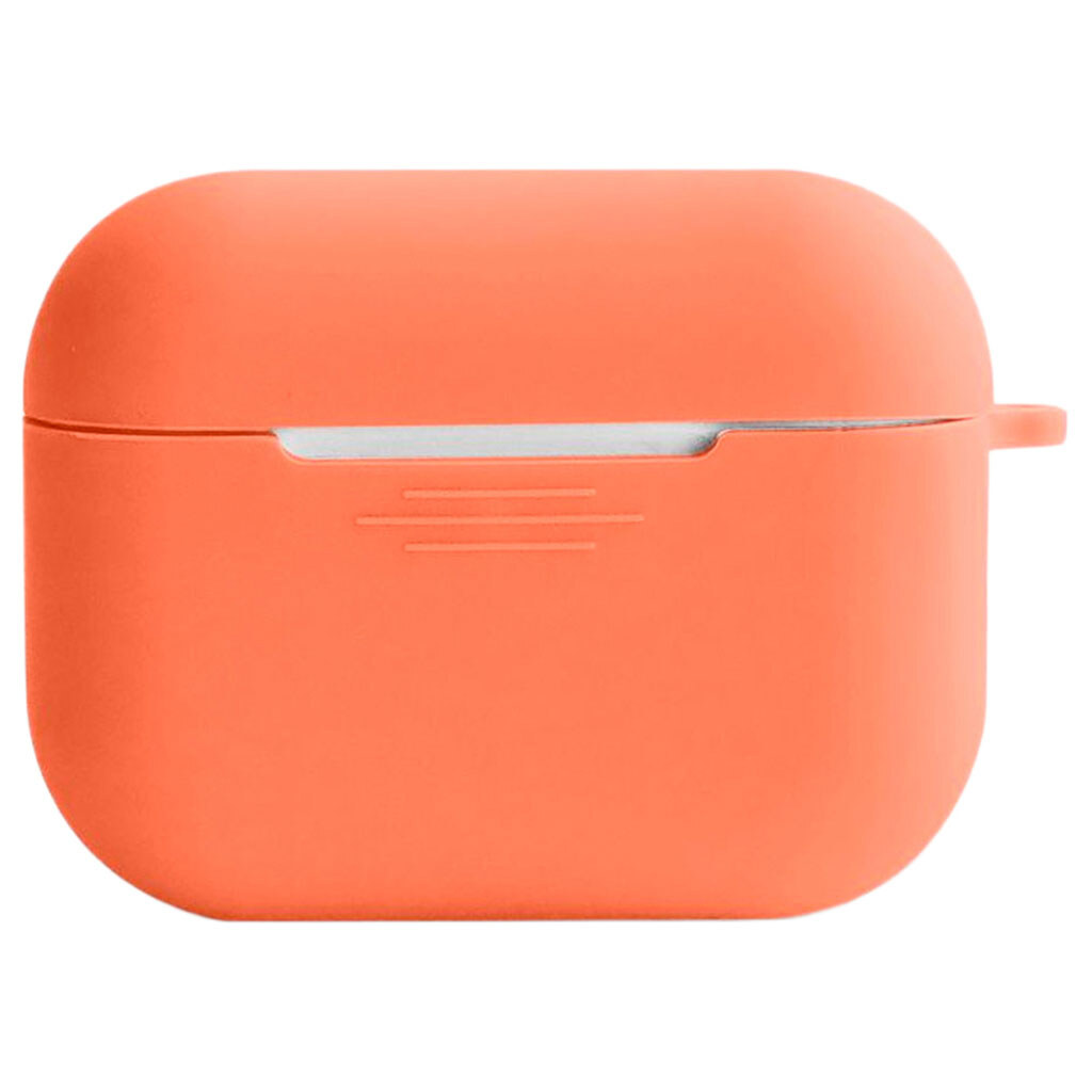 Чехол (накладка) Apple AirPods Pro 3, Silicone Classic Case, Papaya, Оранжевый - № 2 Чехол (накладка) Apple AirPods Pro 3, Silicone Classic Case, Papaya, Оранжевый - № 2