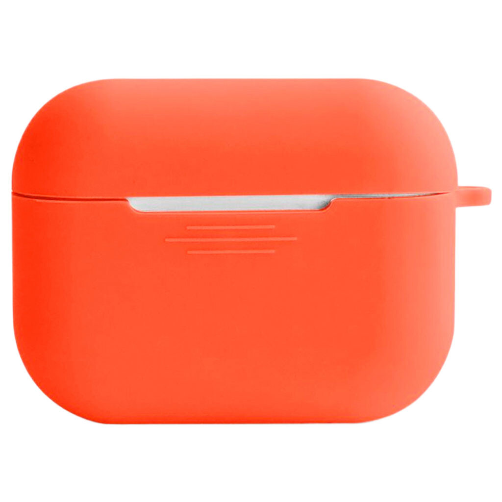 Чехол (накладка) Apple AirPods Pro 3, Silicone Classic Case, Nectarine, Оранжевый - № 2 Чехол (накладка) Apple AirPods Pro 3, Silicone Classic Case, Nectarine, Оранжевый - № 2