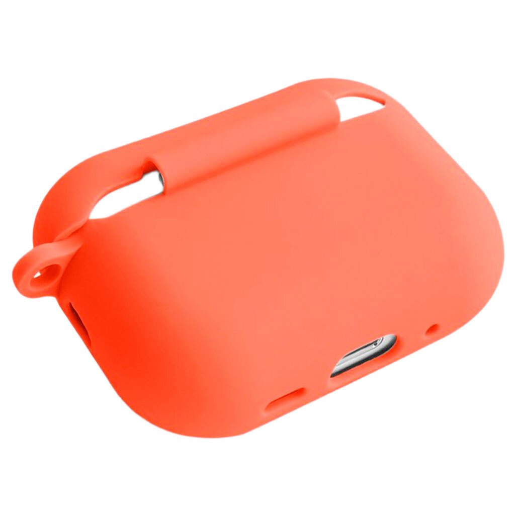 Чехол (накладка) Apple AirPods Pro 3, Silicone Classic Case, Nectarine, Оранжевый - № 3 Чехол (накладка) Apple AirPods Pro 3, Silicone Classic Case, Nectarine, Оранжевый - № 3