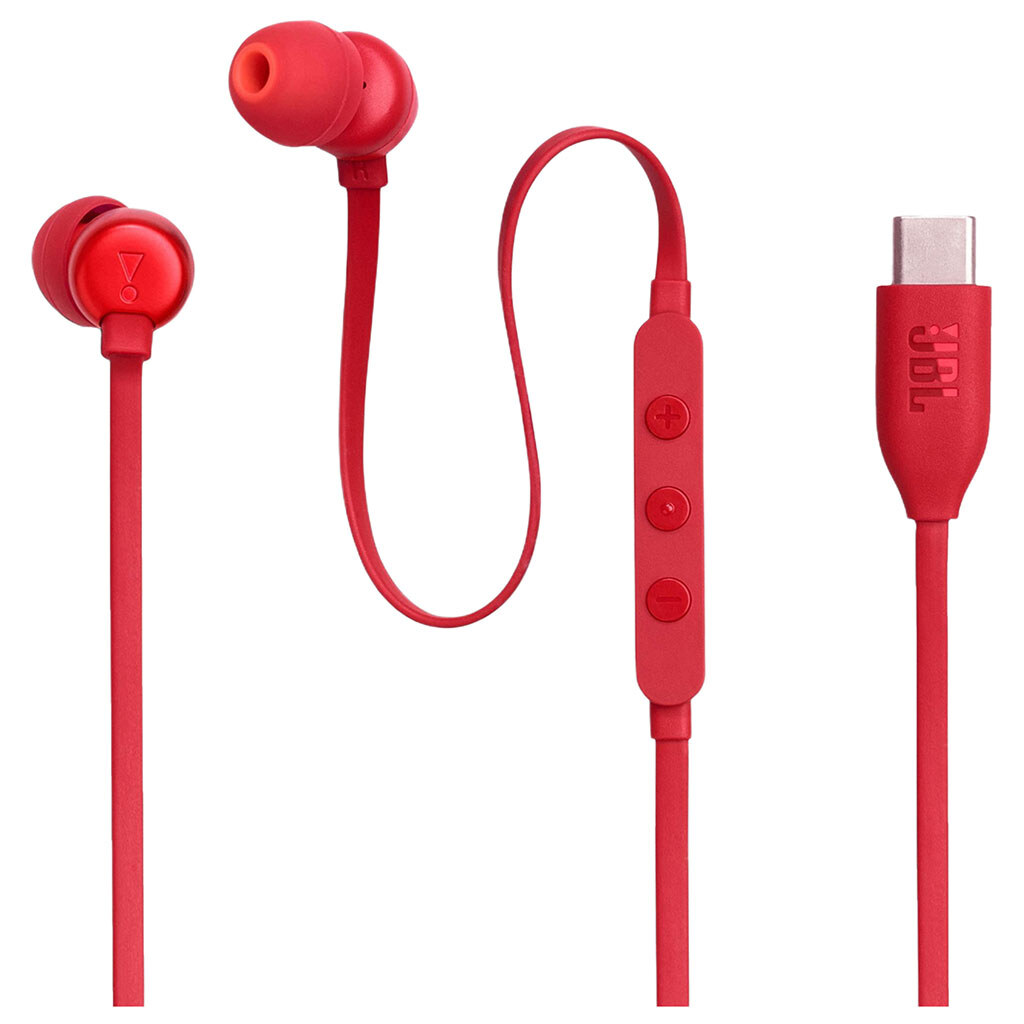 Гарнитура JBL Tune 310C, С микрофоном, Красный - № 1 Гарнитура JBL Tune 310C, С микрофоном, Красный - № 1