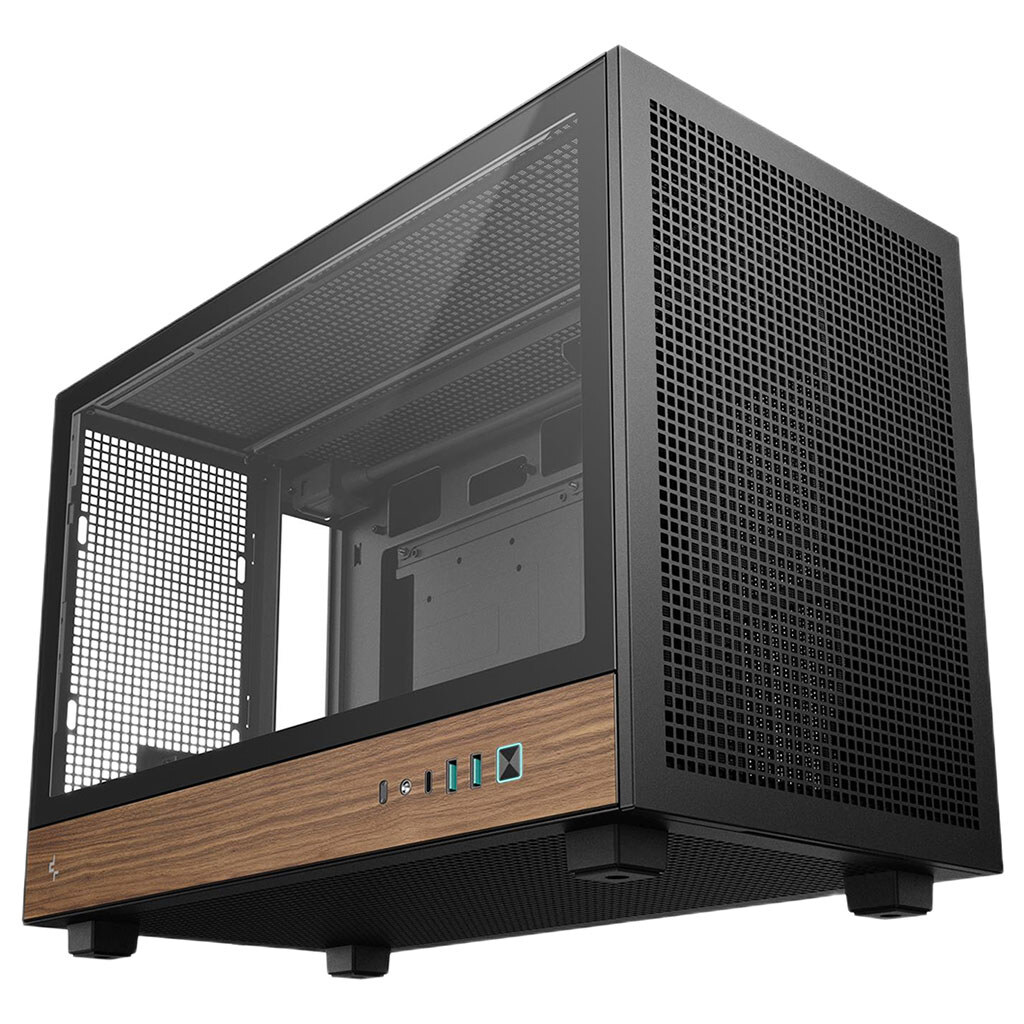 Корпус DeepCool CH260 Wood, Черный - № 3 Корпус DeepCool CH260 Wood, Черный - № 3