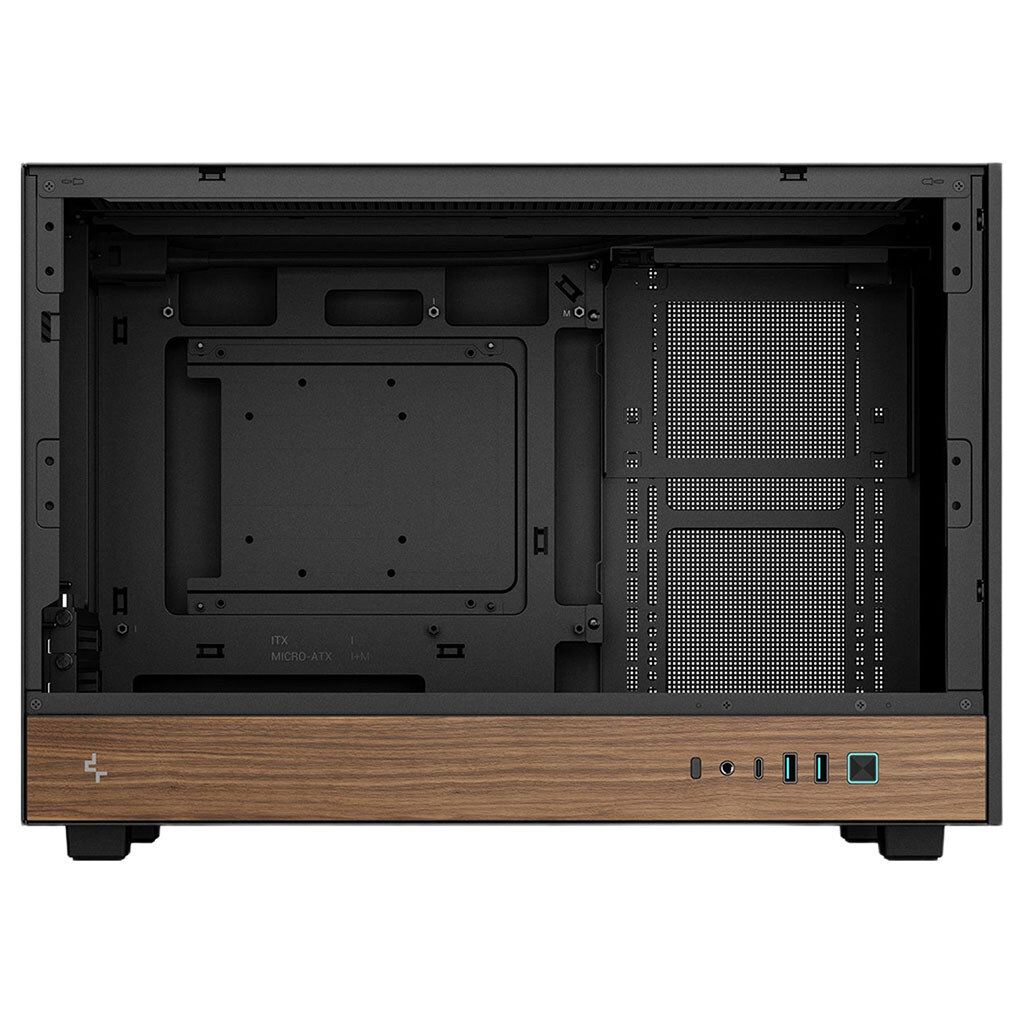 Корпус DeepCool CH260 Wood, Черный - № 7 Корпус DeepCool CH260 Wood, Черный - № 7