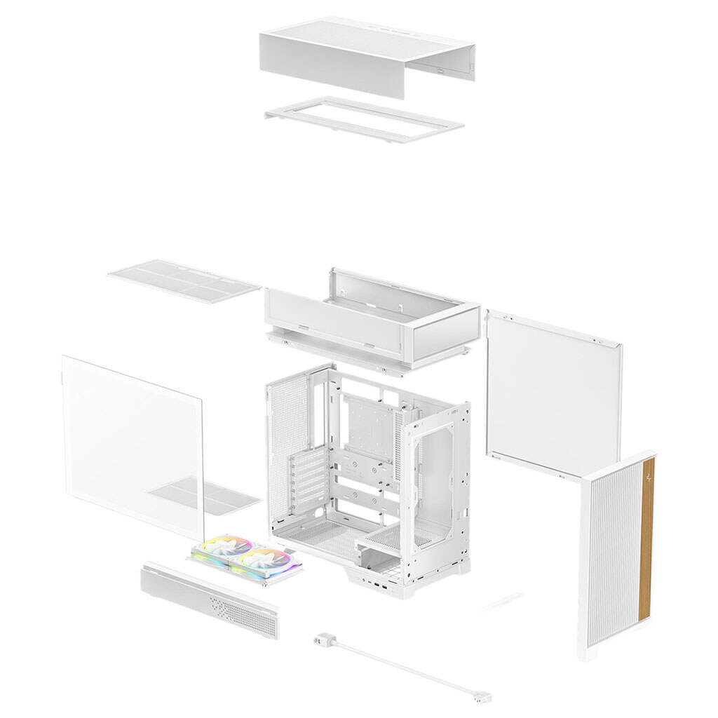 Корпус DeepCool CL660, Белый - № 11 Корпус DeepCool CL660, Белый - № 11