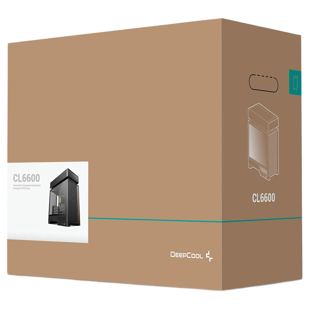Корпус DeepCool CL6600, Черный - № 13 Корпус DeepCool CL6600, Черный - № 13