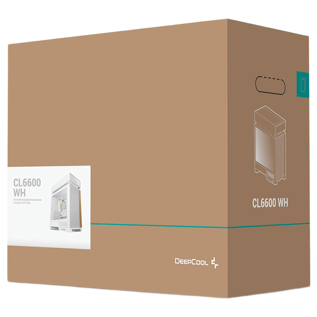 Корпус DeepCool CL6600, Белый - № 13 Корпус DeepCool CL6600, Белый - № 13
