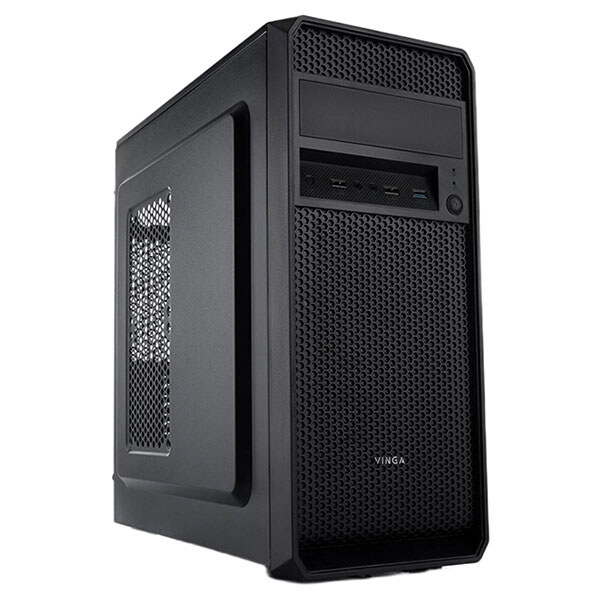 Корпус Vinga CS210B, Чорний - № 1 Корпус Vinga CS210B, Чорний - № 1