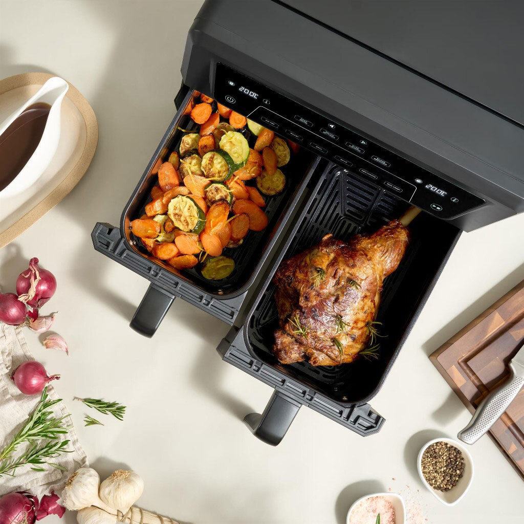 Мультипіч Cuisinart AIR-TWIN, Чорний - № 10 Мультипіч Cuisinart AIR-TWIN, Чорний - № 10