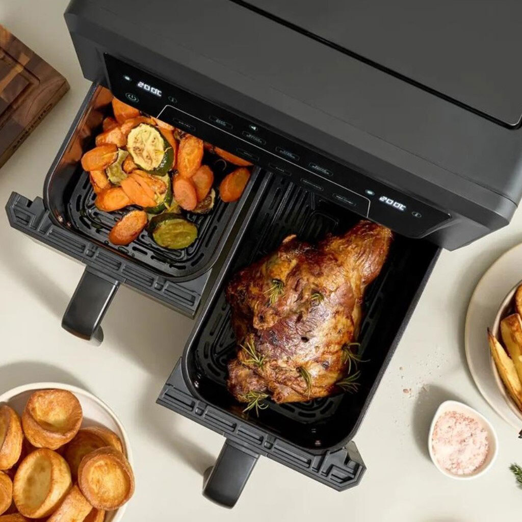 Мультипіч Cuisinart AIR-TWIN, Чорний - № 12 Мультипіч Cuisinart AIR-TWIN, Чорний - № 12