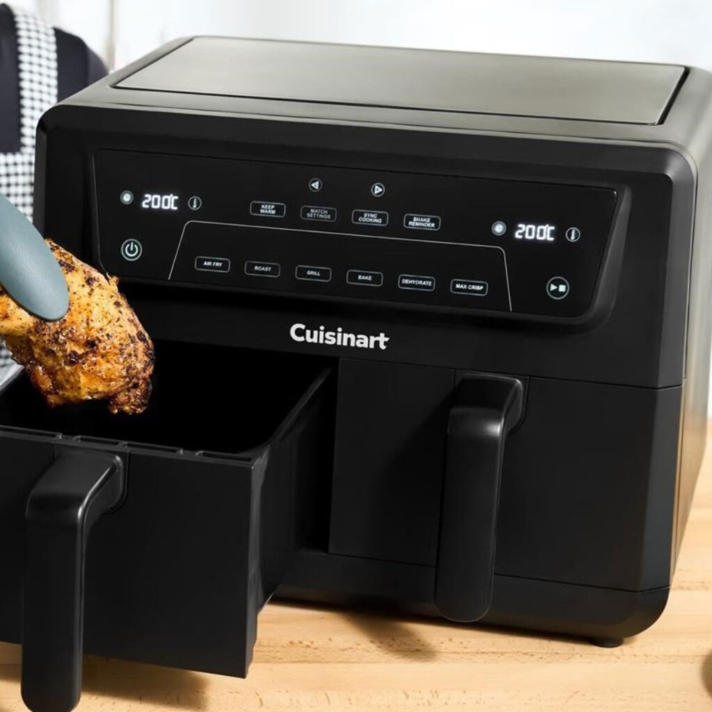 Мультипіч Cuisinart AIR-TWIN, Чорний - № 15 Мультипіч Cuisinart AIR-TWIN, Чорний - № 15