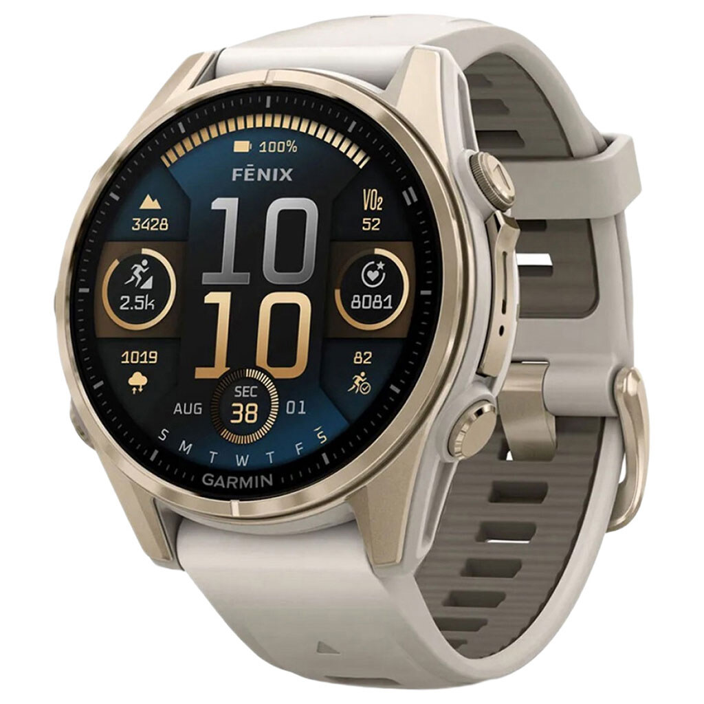 Умные часы Garmin Fenix 8, Золотой - № 1 Умные часы Garmin Fenix 8, Золотой - № 1