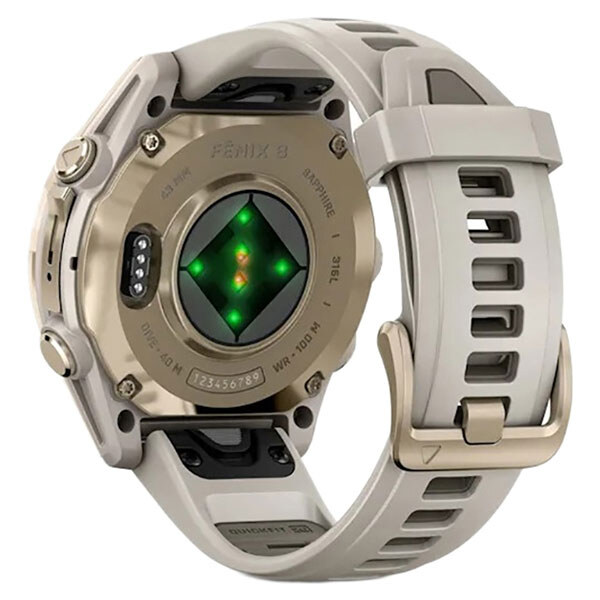 Умные часы Garmin Fenix 8, Золотой - № 6 Умные часы Garmin Fenix 8, Золотой - № 6