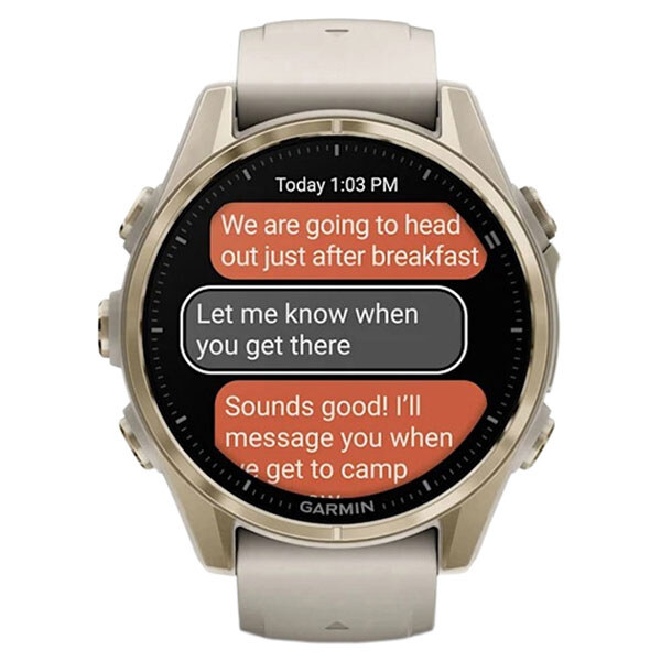Умные часы Garmin Fenix 8, Золотой - № 10 Умные часы Garmin Fenix 8, Золотой - № 10