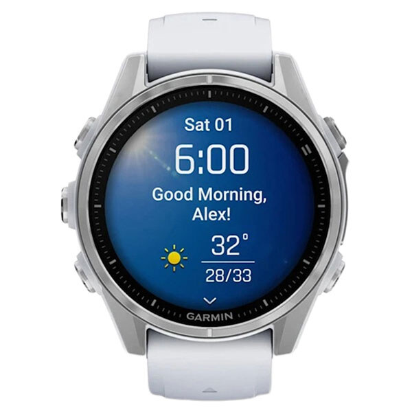 Умные часы Garmin Fenix 8, Серебряный - № 2 Умные часы Garmin Fenix 8, Серебряный - № 2