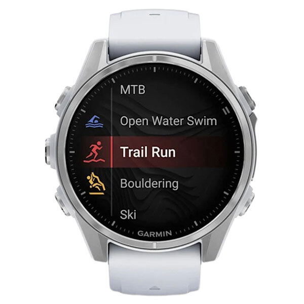 Умные часы Garmin Fenix 8, Серебряный - № 6 Умные часы Garmin Fenix 8, Серебряный - № 6