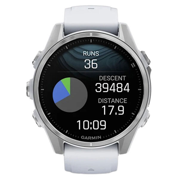 Умные часы Garmin Fenix 8, Серебряный - № 8 Умные часы Garmin Fenix 8, Серебряный - № 8