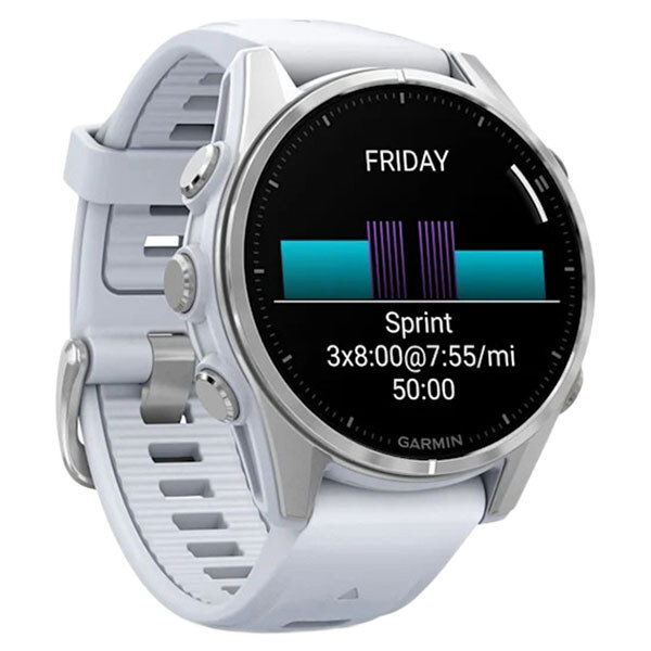 Умные часы Garmin Fenix 8, Серебряный - № 9 Умные часы Garmin Fenix 8, Серебряный - № 9