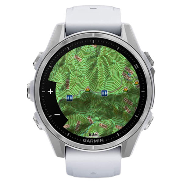 Умные часы Garmin Fenix 8, Серебряный - № 12 Умные часы Garmin Fenix 8, Серебряный - № 12