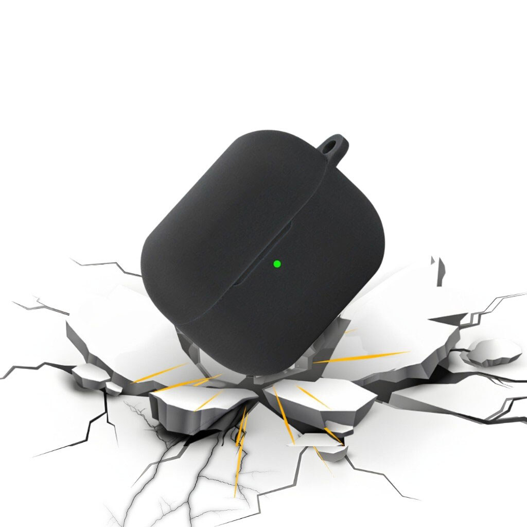 Чехол (накладка) Samsung Galaxy Buds 3 FE, BeCover Silicon, Черный - № 2 Чехол (накладка) Samsung Galaxy Buds 3 FE, BeCover Silicon, Черный - № 2