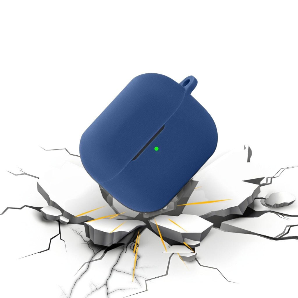 Чехол (накладка) Samsung Galaxy Buds 3 FE, BeCover Silicon, Deep Blue, Синий - № 2 Чехол (накладка) Samsung Galaxy Buds 3 FE, BeCover Silicon, Deep Blue, Синий - № 2
