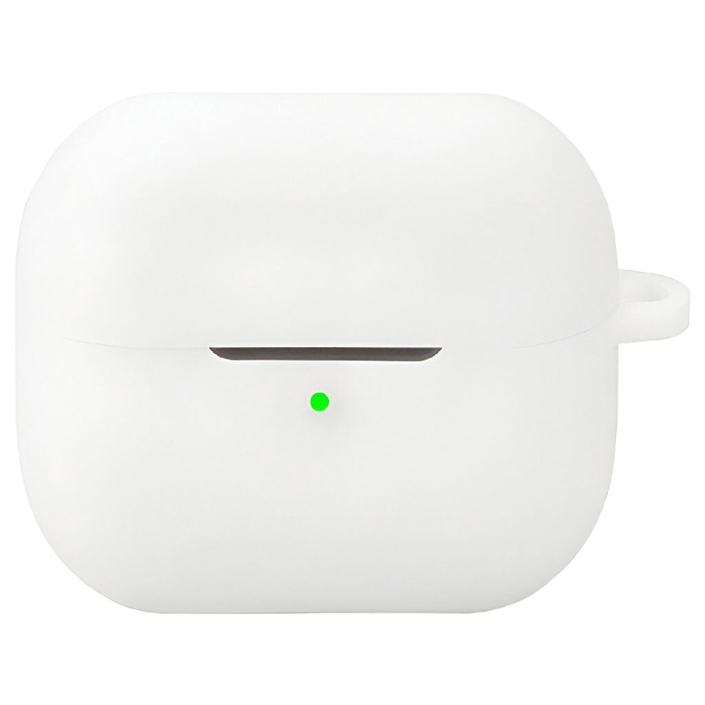 Чохол (накладка) Samsung Galaxy Buds 3 FE, BeCover Silicon, Білий - № 1 Чохол (накладка) Samsung Galaxy Buds 3 FE, BeCover Silicon, Білий - № 1