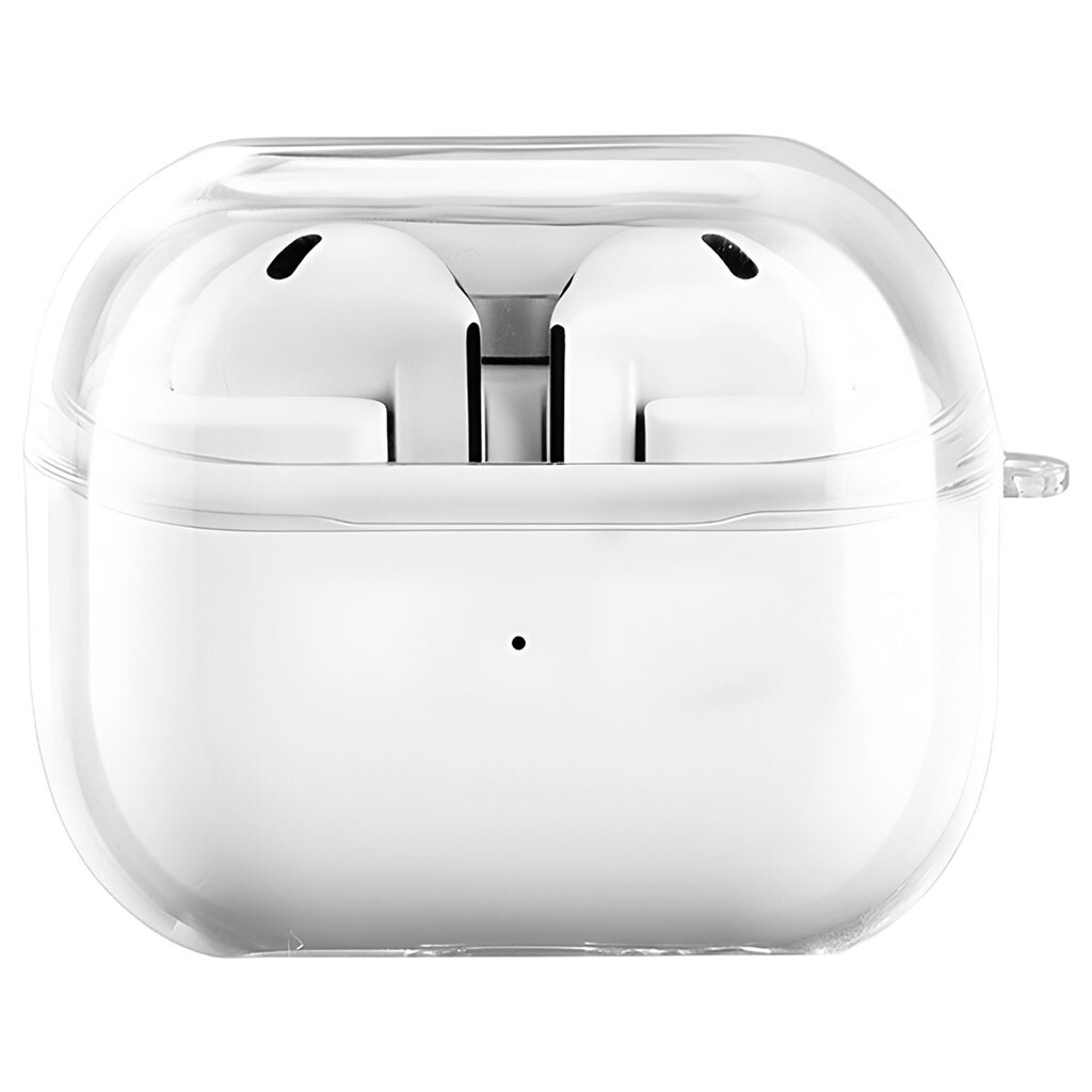 Чехол (накладка) Samsung Galaxy Buds 3 FE, BeCover, Прозрачный - № 1 Чехол (накладка) Samsung Galaxy Buds 3 FE, BeCover, Прозрачный - № 1