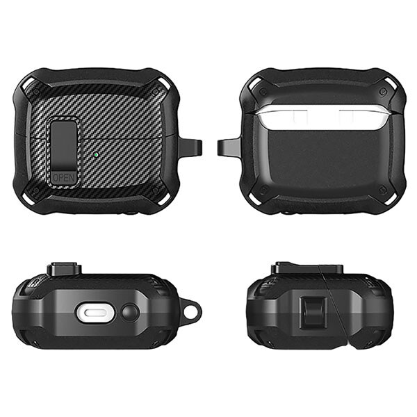Чехол (накладка) Samsung Galaxy Buds 3 FE, BeCover Protective, Черный - № 2 Чехол (накладка) Samsung Galaxy Buds 3 FE, BeCover Protective, Черный - № 2