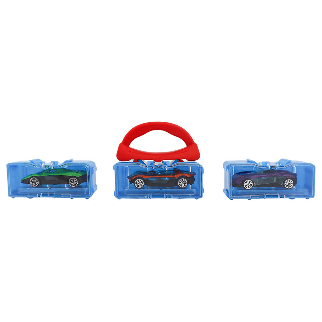 Набор игрушечных машинок "Turbo Racers" в кейсе, Toi-Toys - № 2 Набор игрушечных машинок "Turbo Racers" в кейсе, Toi-Toys - № 2