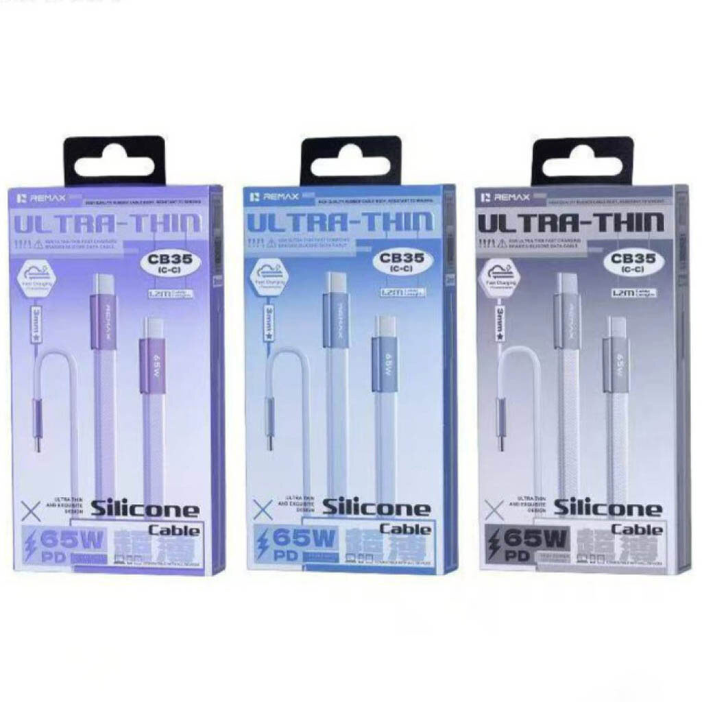 USB кабель Remax CB35 Ultimate, Type-C, 1.2 м., Белый - № 4 USB кабель Remax CB35 Ultimate, Type-C, 1.2 м., Белый - № 4