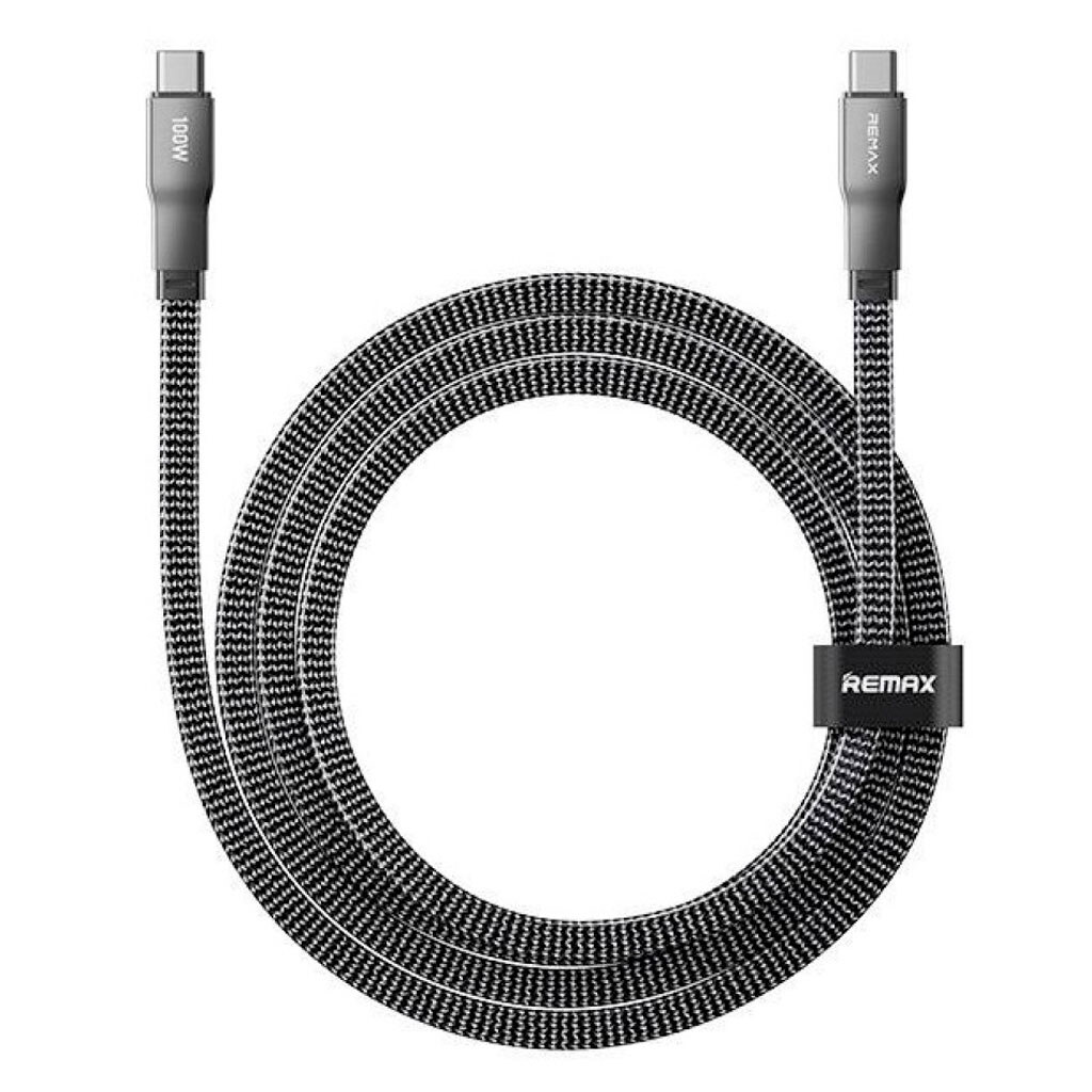 USB кабель Remax CB37 Pisces, Type-C, 1.2 м., Черный - № 1 USB кабель Remax CB37 Pisces, Type-C, 1.2 м., Черный - № 1