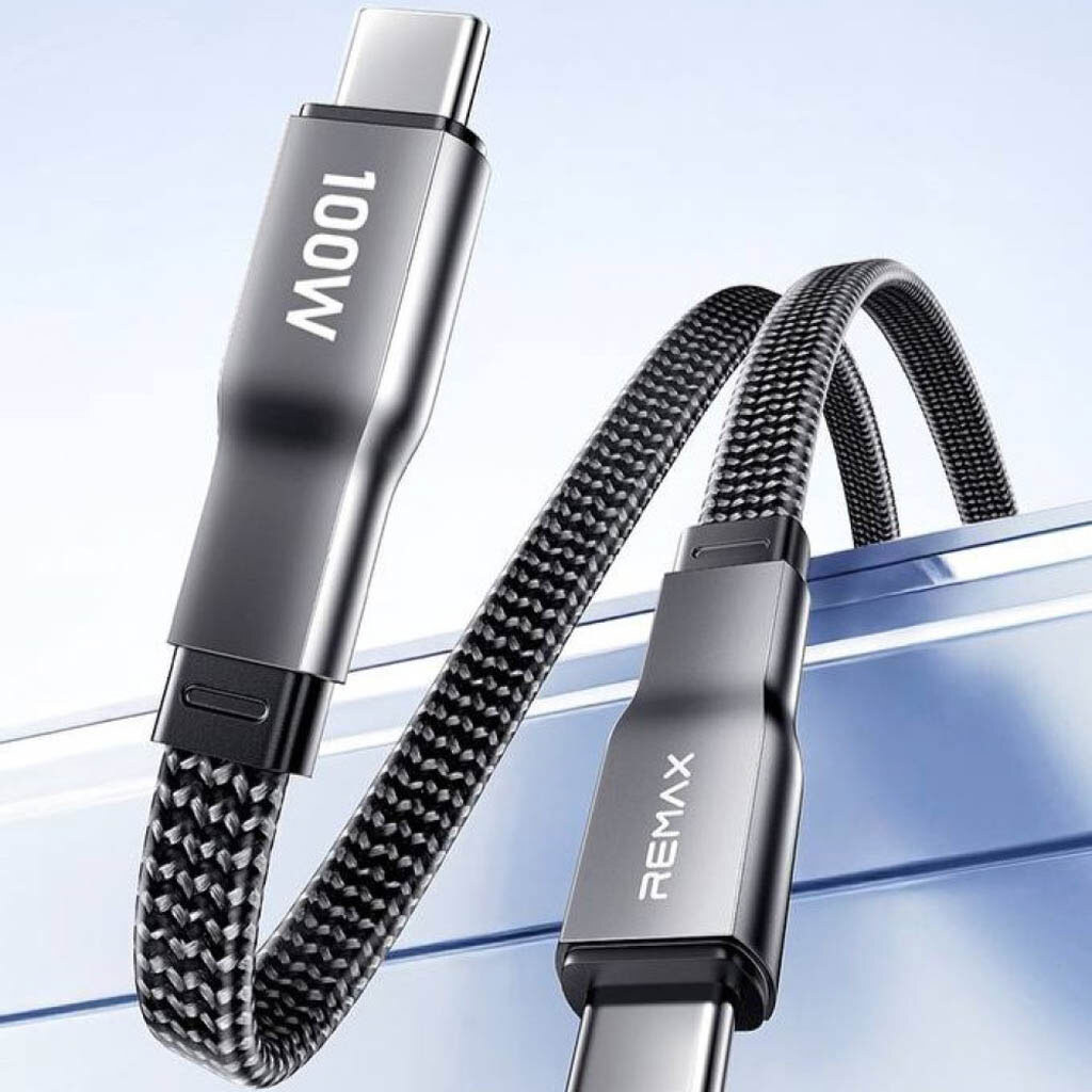 USB кабель Remax CB37 Pisces, Type-C, 1.2 м., Черный - № 2 USB кабель Remax CB37 Pisces, Type-C, 1.2 м., Черный - № 2