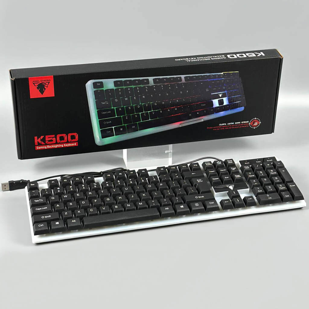 Клавіатура Jedel K500 Gaming, Чорний - № 9 Клавіатура Jedel K500 Gaming, Чорний - № 9