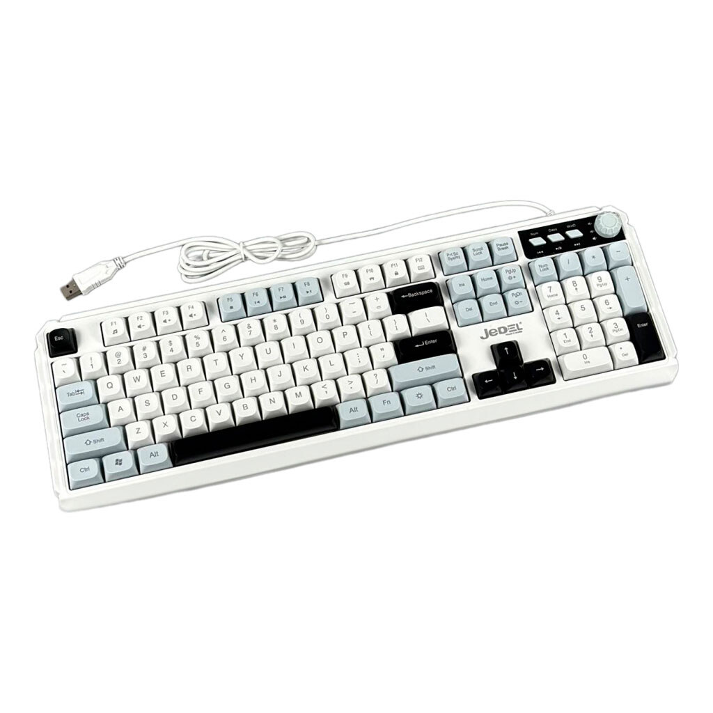 Клавиатура Jedel K511 Gaming, Белый - № 1 Клавиатура Jedel K511 Gaming, Белый - № 1
