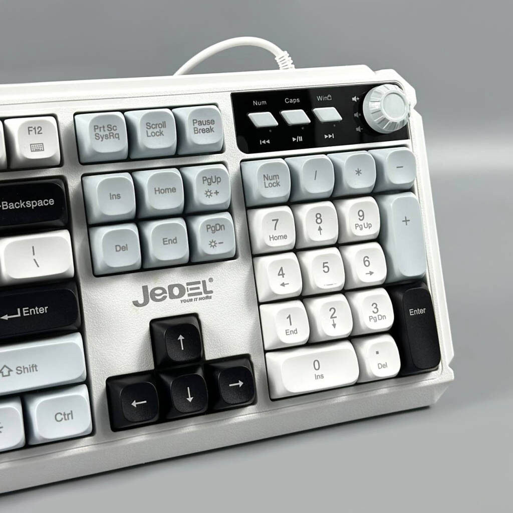 Клавиатура Jedel K511 Gaming, Белый - № 2 Клавиатура Jedel K511 Gaming, Белый - № 2