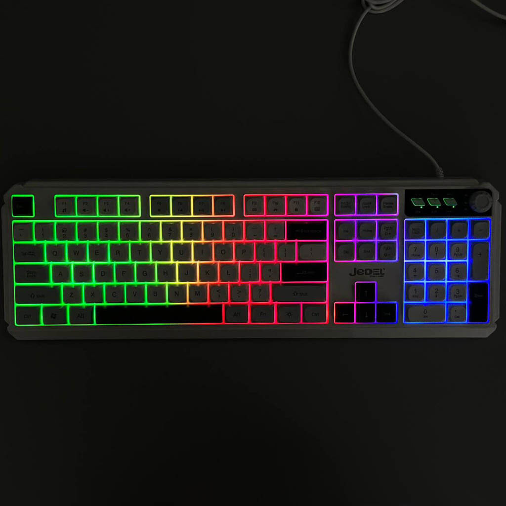 Клавиатура Jedel K511 Gaming, Белый - № 5 Клавиатура Jedel K511 Gaming, Белый - № 5