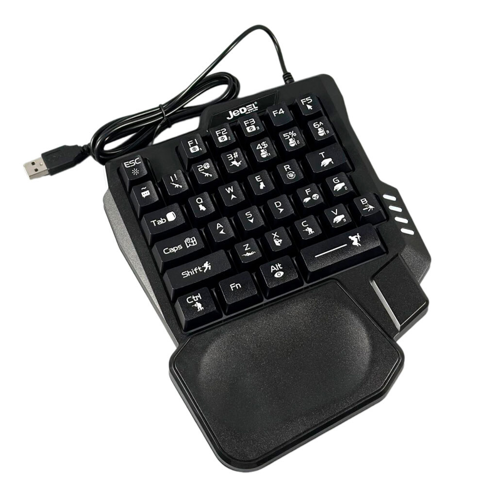 Клавиатура Jedel K601 Gaming, Черный - № 1 Клавиатура Jedel K601 Gaming, Черный - № 1