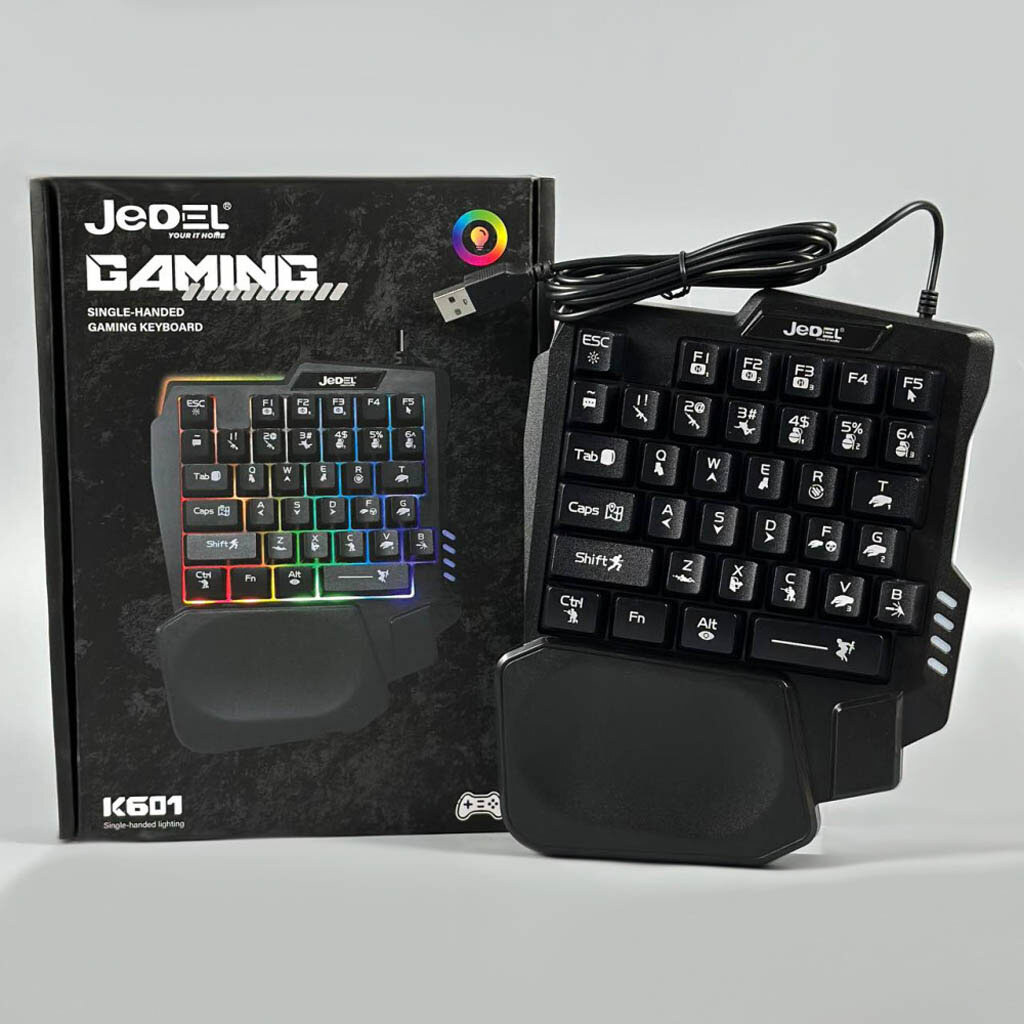 Клавиатура Jedel K601 Gaming, Черный - № 6 Клавиатура Jedel K601 Gaming, Черный - № 6