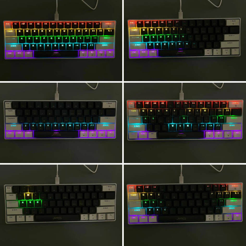 Клавиатура Jedel KL-69 Gaming, Белый - № 6 Клавиатура Jedel KL-69 Gaming, Белый - № 6