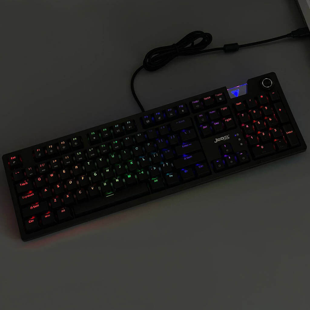 Клавіатура Jedel KL91 Gaming, Чорний - № 5 Клавіатура Jedel KL91 Gaming, Чорний - № 5