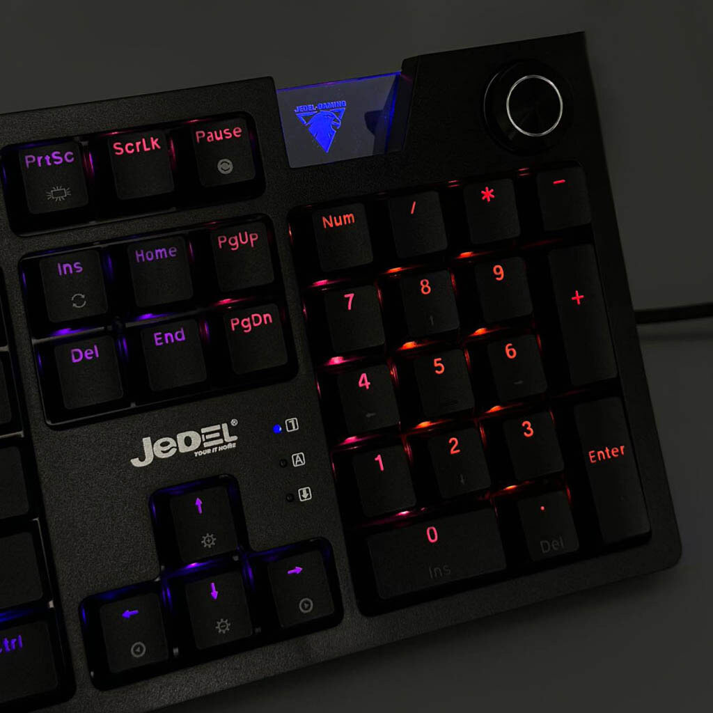 Клавіатура Jedel KL91 Gaming, Чорний - № 6 Клавіатура Jedel KL91 Gaming, Чорний - № 6