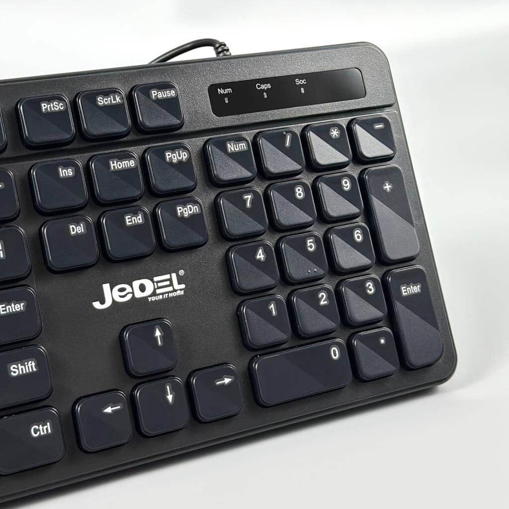 Клавиатура Jedel K38 Chocolate Slim, Черный - № 2 Клавиатура Jedel K38 Chocolate Slim, Черный - № 2