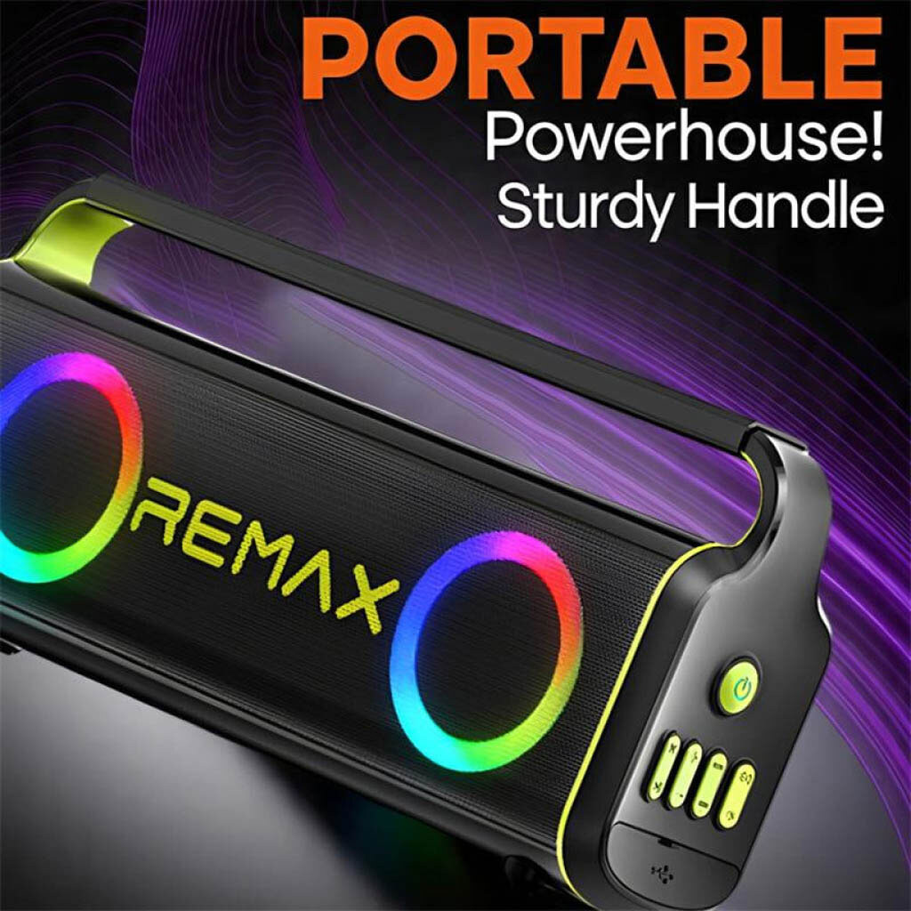 Портативная колонка Remax RB-MB07 Party Lighting, Черный - № 5 Портативная колонка Remax RB-MB07 Party Lighting, Черный - № 5