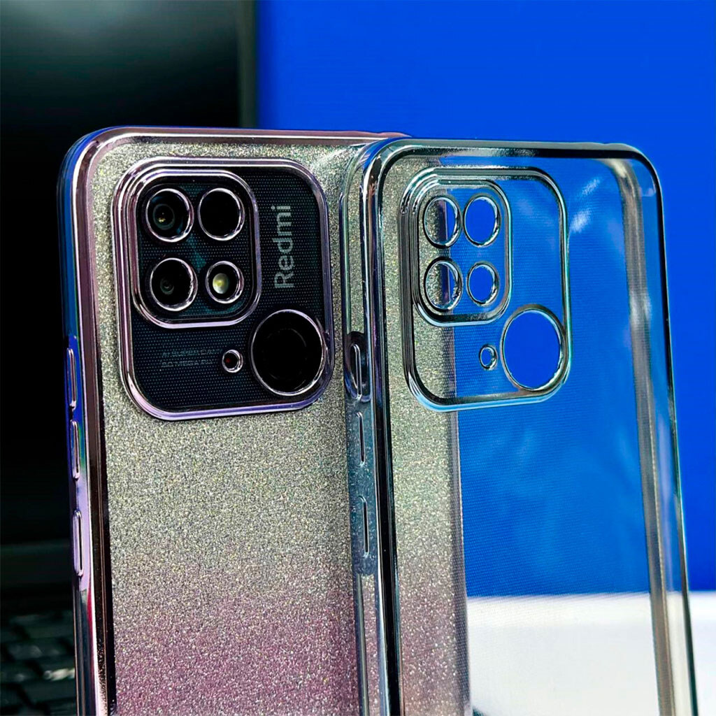 Чехол (накладка) Xiaomi 15T, Ombre Glitter Chrome, Gray Chrome, Серый - № 4 Чехол (накладка) Xiaomi 15T, Ombre Glitter Chrome, Gray Chrome, Серый - № 4