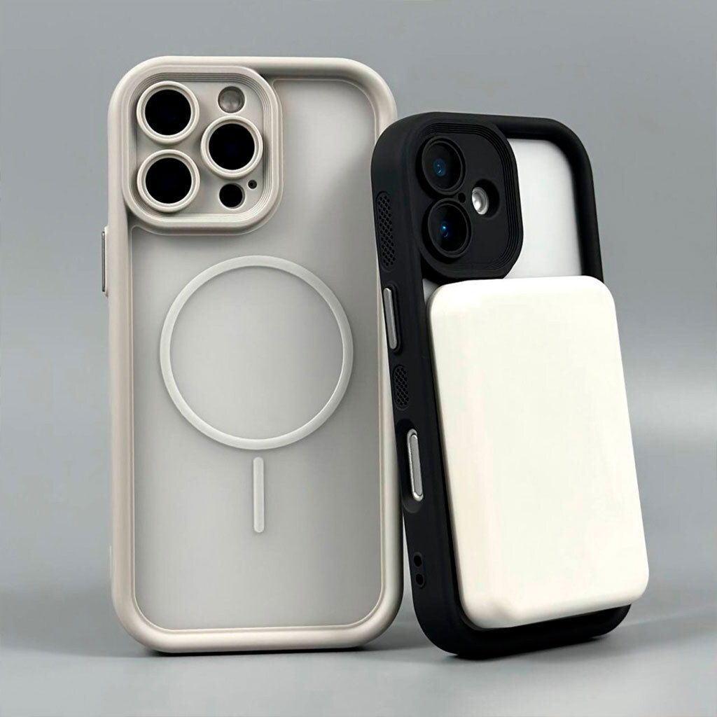 Чехол (накладка) Apple iPhone 13 Pro, Clear Shock Thin, MagSafe, Синий - № 6 Чехол (накладка) Apple iPhone 13 Pro, Clear Shock Thin, MagSafe, Синий - № 6