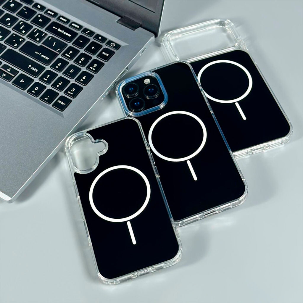 Чехол (накладка) Apple iPhone 12 Pro Max, Air Beats Color, MagSafe, Оранжевый - № 5 Чехол (накладка) Apple iPhone 12 Pro Max, Air Beats Color, MagSafe, Оранжевый - № 5