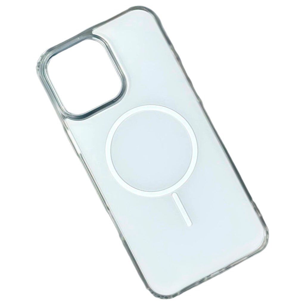 Чехол (накладка) Apple iPhone 13, Air Beats Color, MagSafe, Белый - № 1 Чехол (накладка) Apple iPhone 13, Air Beats Color, MagSafe, Белый - № 1