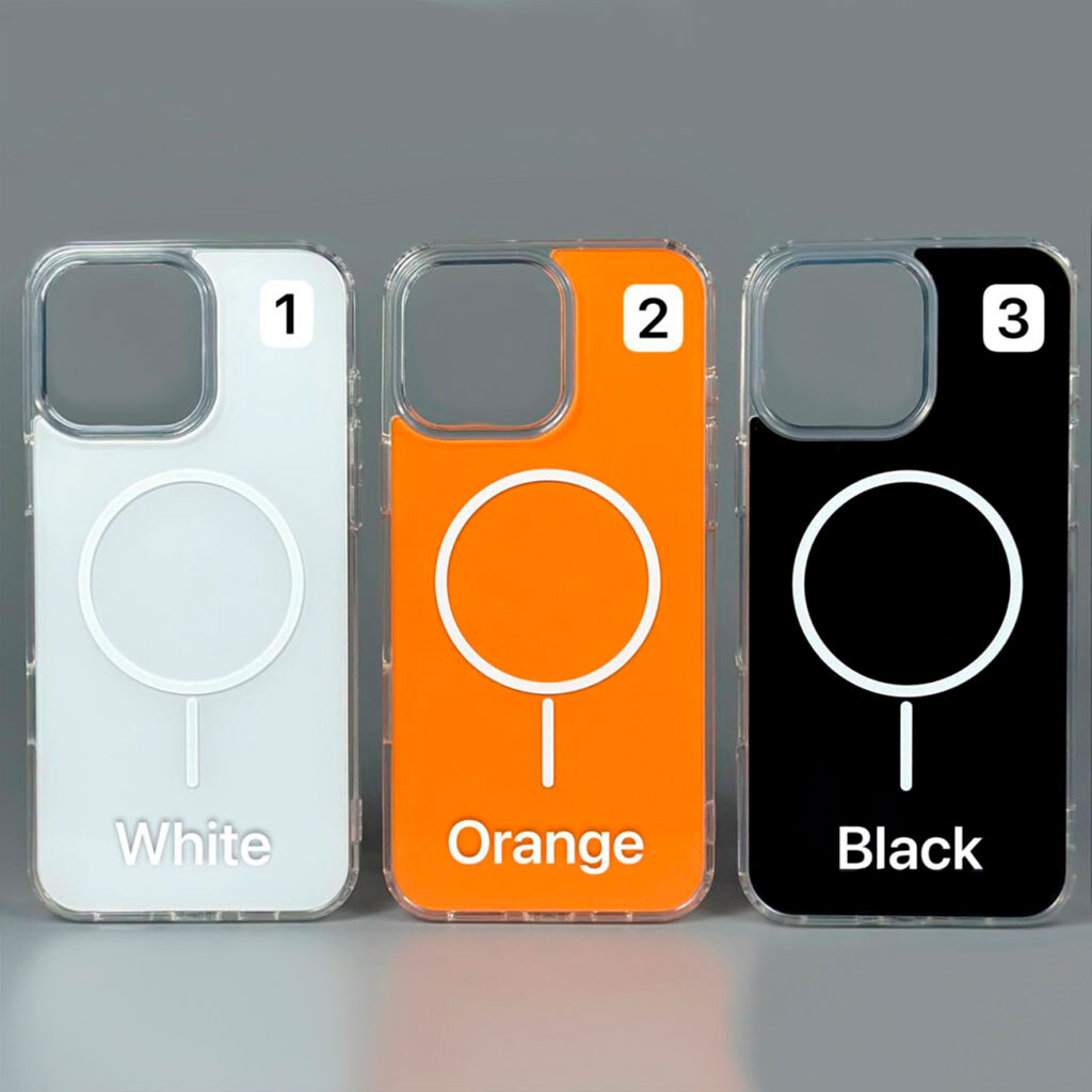 Чехол (накладка) Apple iPhone 13, Air Beats Color, MagSafe, Черный - № 9 Чехол (накладка) Apple iPhone 13, Air Beats Color, MagSafe, Черный - № 9