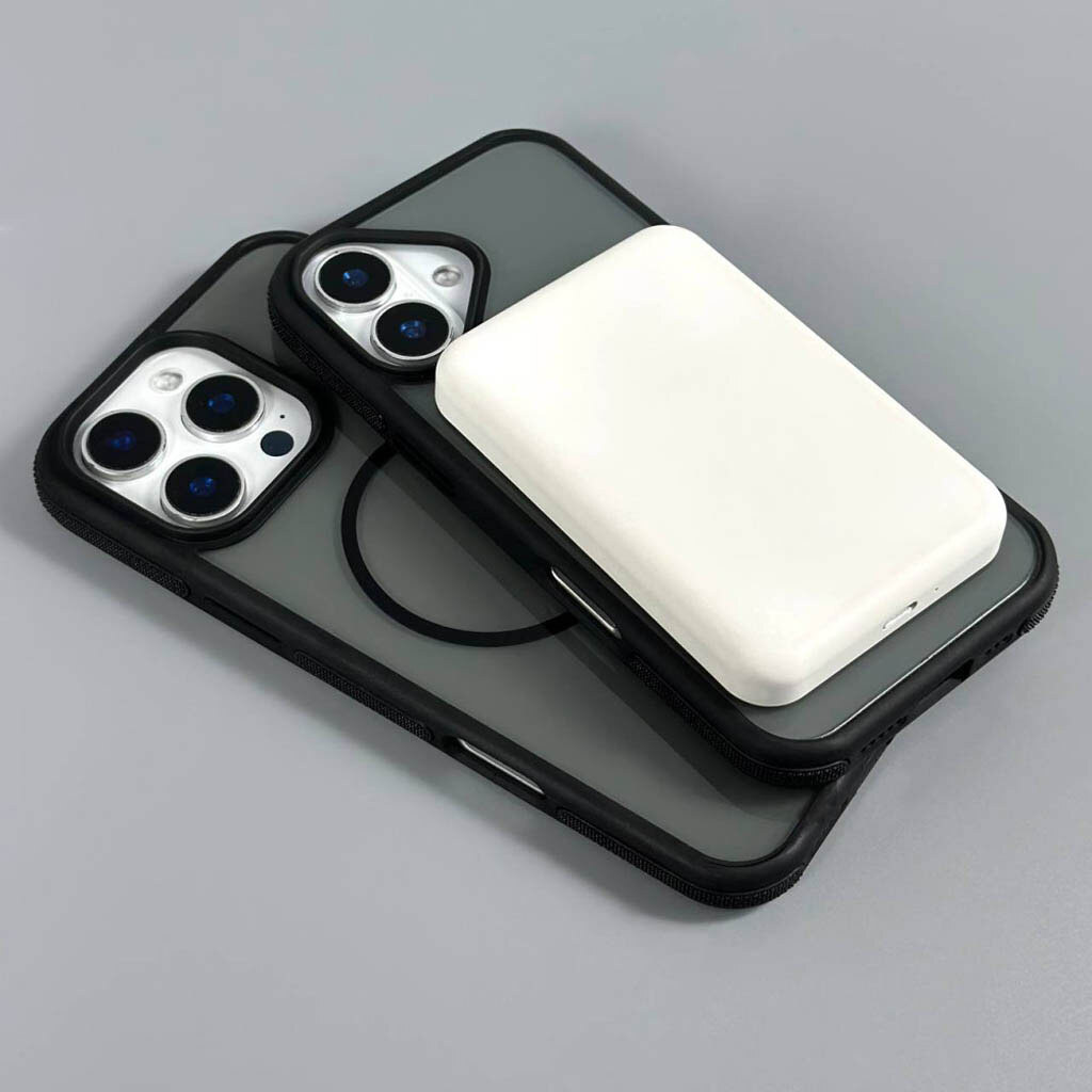 Чехол (накладка) Samsung Galaxy S26 / Galaxy S26 Pro, Crystal Black, MagSafe, Черный - № 2 Чехол (накладка) Samsung Galaxy S26 / Galaxy S26 Pro, Crystal Black, MagSafe, Черный - № 2