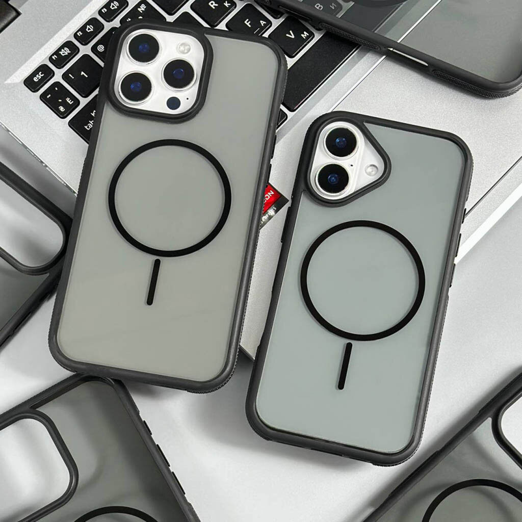 Чехол (накладка) Samsung Galaxy S26 / Galaxy S26 Pro, Crystal Black, MagSafe, Черный - № 5 Чехол (накладка) Samsung Galaxy S26 / Galaxy S26 Pro, Crystal Black, MagSafe, Черный - № 5